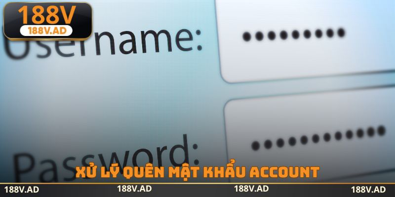 Xử lý quên mật khẩu account